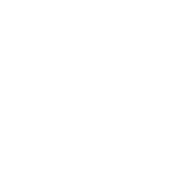 White "V." logo centered on a blank background.
